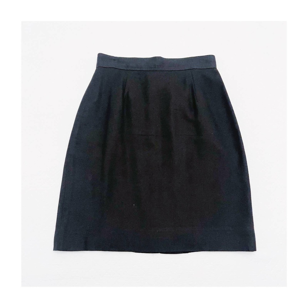 Gemma Kahng Bergdorf Goodman Black Pencil Skirt SZ6